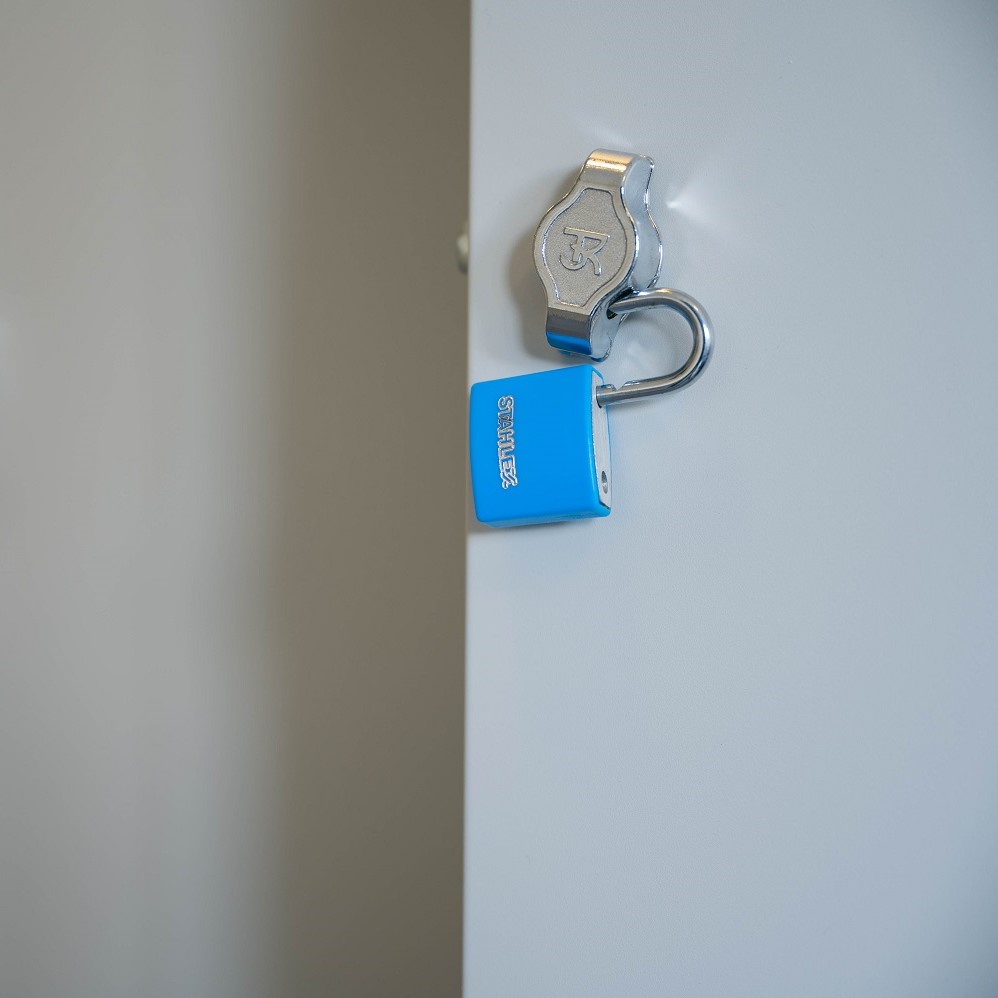 Draaiknopslot hangslot