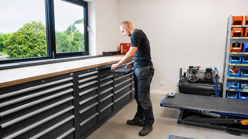 Werkbank op maat