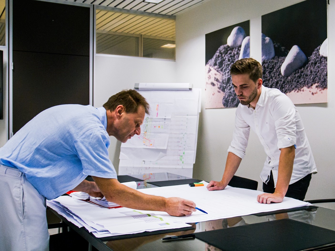 Projectinrichting afspraak op locatie