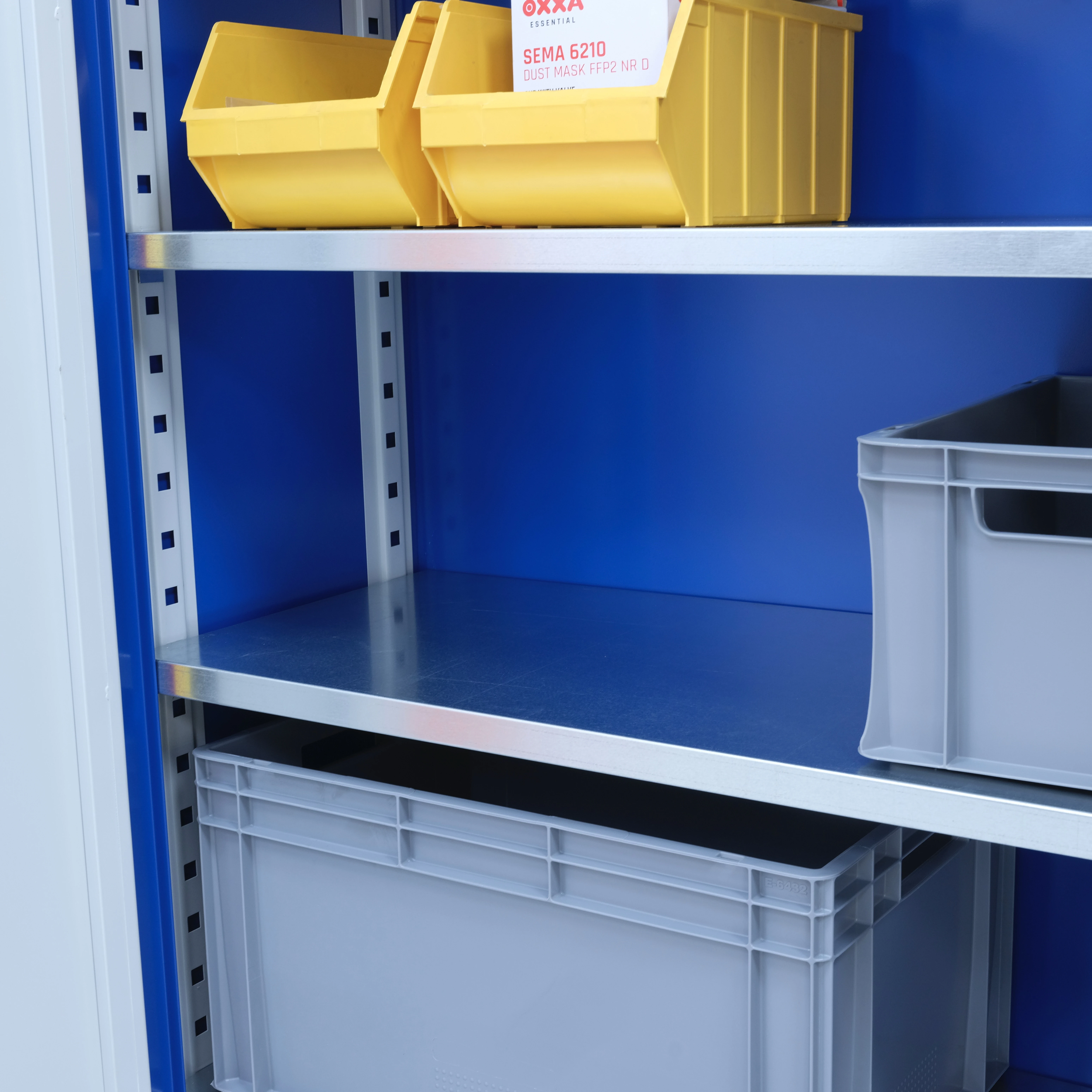 Werkplaatskast 2000x1000x450 mm met 58 bakken | Ontdek hier!