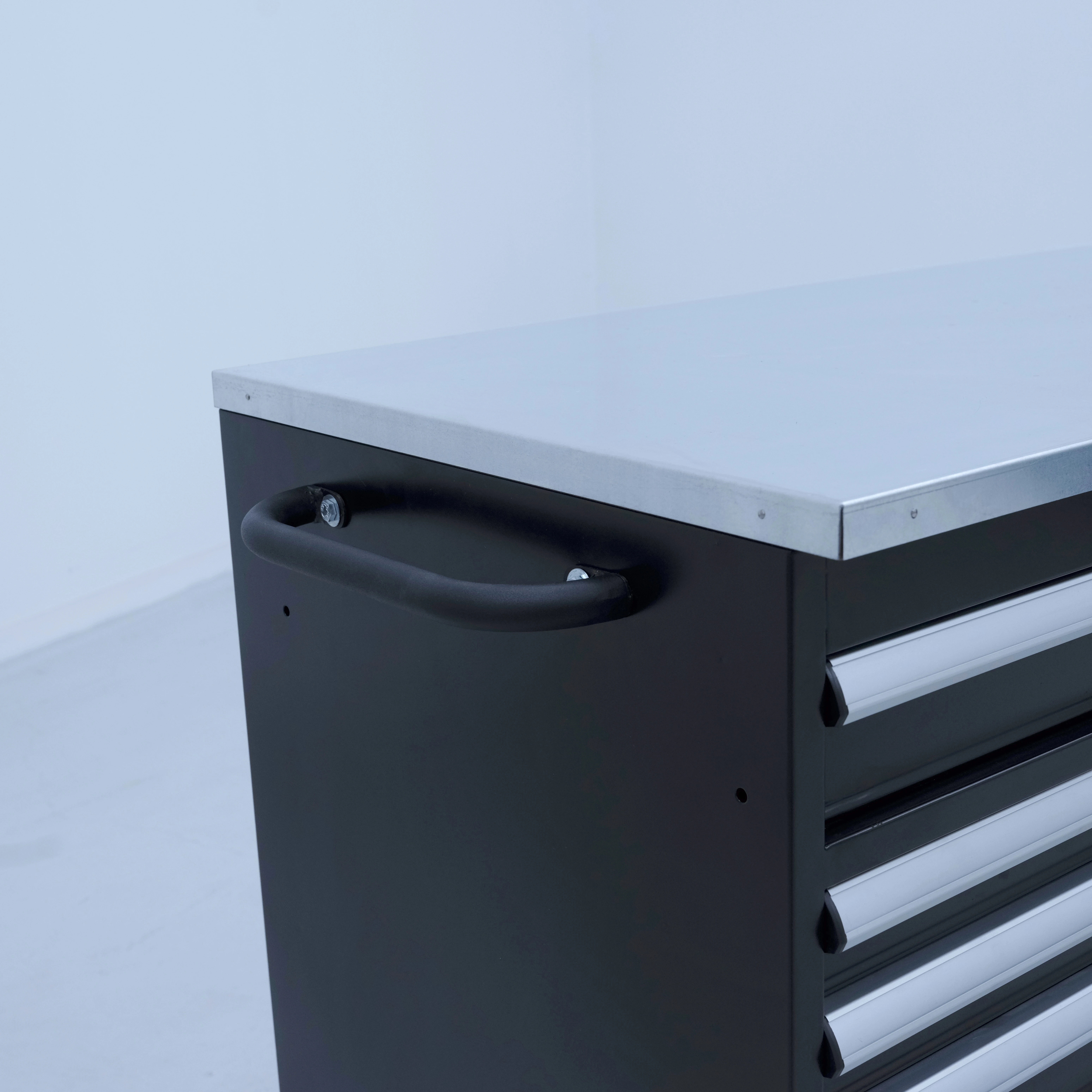 WERKA Opblaasbaar Wiel – 260x85 Mm, 10 Inch, As 20 Mm, Kogellager, Draagvermogen 135 Kg, Zwart, Stalen Velg