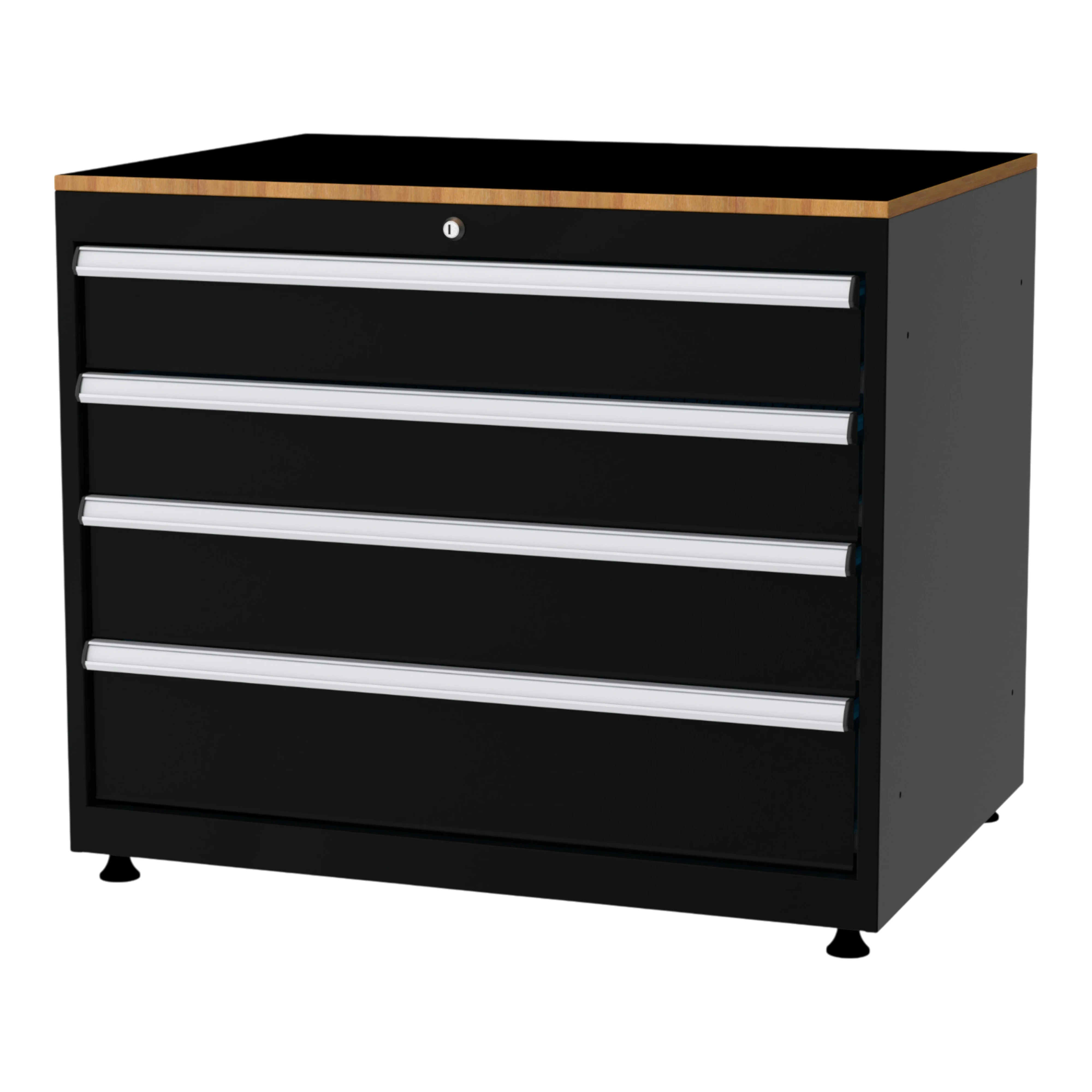 Gereedschapsladekast - 848x1010x725mm - 4 laden - GLK.703.01