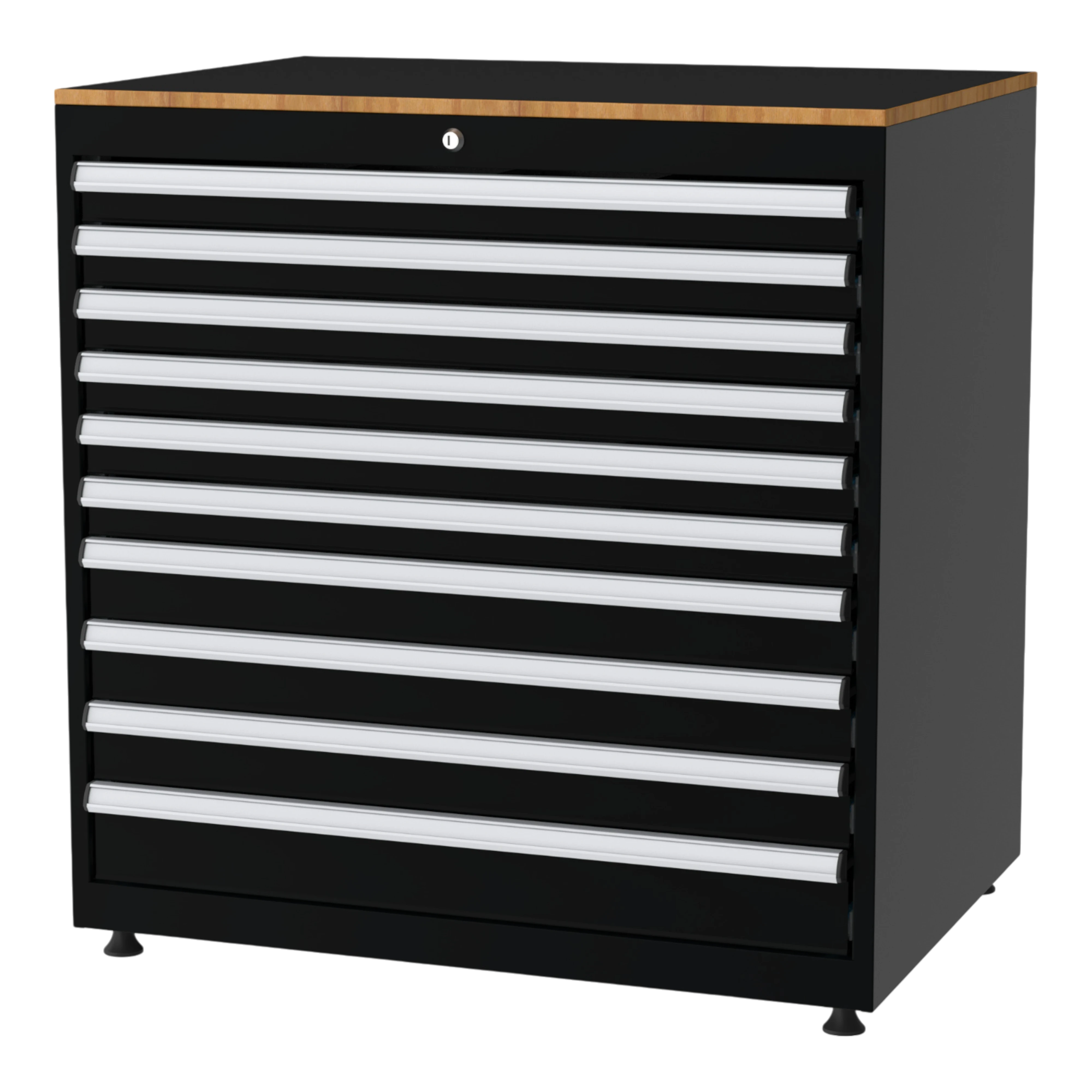 Gereedschapsladekast - 1048x1010x725mm - 10 laden - GLK.704.01