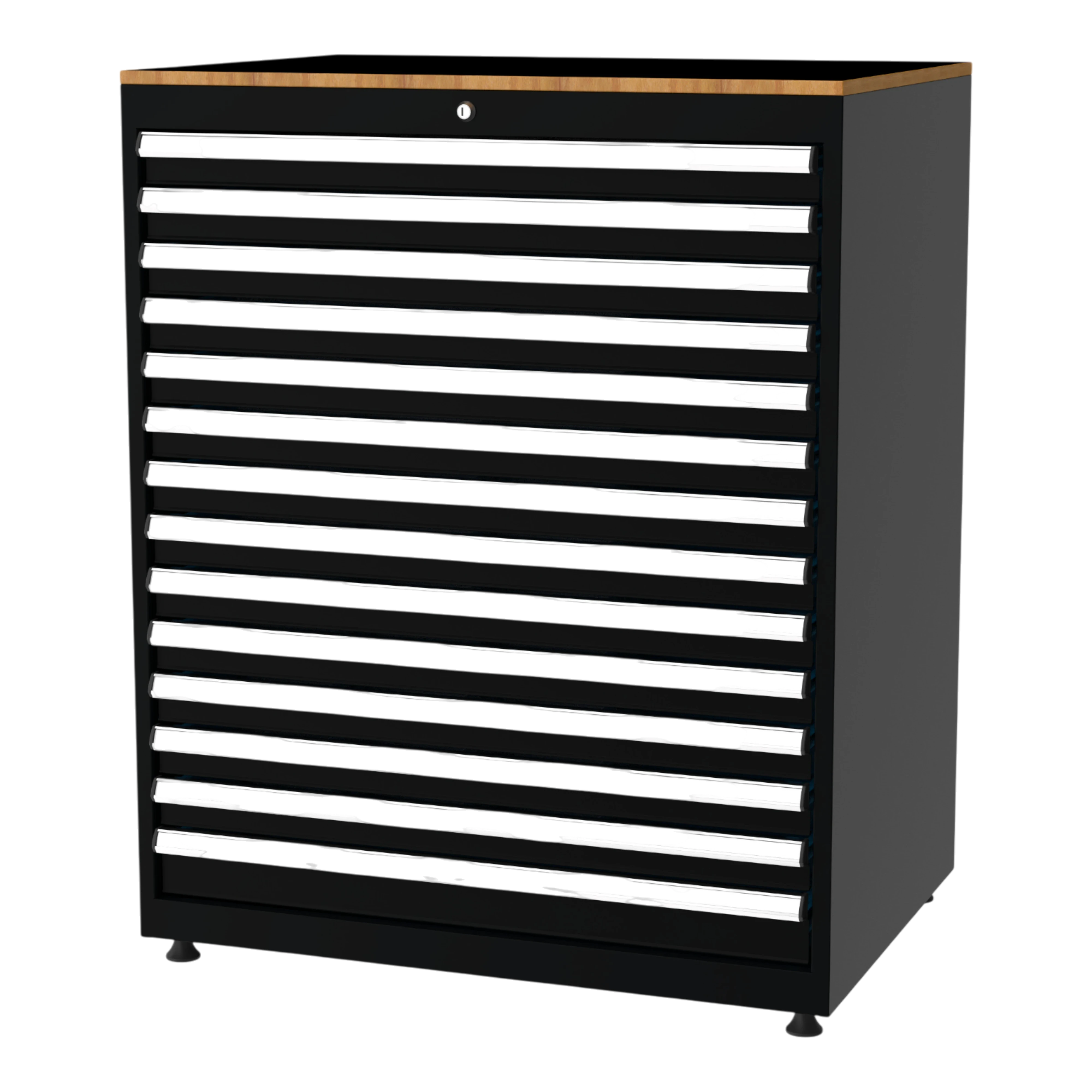 Gereedschapsladekast - 1248x1010x725mm - 14 laden - GLK.708.01